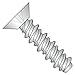 #4 x 1/4" High Low Style Thread Forming Screws/Phillips/Flat Undercut Head / 410 Stainless Steel (Carton: 10,000 pcs)
