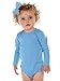 Kavio! Unisex Infants Lap Shoulder Long Sleeve Onesie