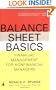 Balance Sheet Basics: Financial Management for Nonfinancial Managers