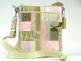 (コーチ)COACH シグネチャー パッチワーク 斜め掛けショルダー[スウィングパック] F42776 SV/MC 並行輸入品