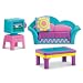 Fisher-Price Dora the Explorer Window Surprises Dollhouse, Living Room Furniture