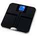 EatSmart Precision GetFit Digital Body Fat Scale w/ 400 lb. Capacity & Auto Recognition Technology