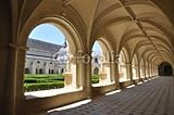 Wallmonkeys Peel and Stick Wall Decals - Gallery of the Cloister of Fontevraud - 48