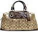 Coach Signature Large Ashley Sabrina Business Satchel Duffle 15440 Khaki Mahogany