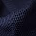 Rib Knit Cuff Waist Band Fabric,Chunky 2x2 Knit,Stretch Material for Knitted Welts,Edge,Trim,Body Apparel Fabric,100cm Wide,26 Colours. British Made,Neotrims, Navy, 1 Mts Rib Fabric