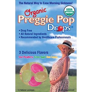 Organic Preggie Pop Drops 12 Lozenges