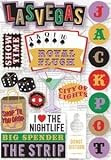 Cardstock Stickers 5.5X9-Las Vegas