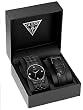 GUESS Diamond Dial Round Watch Set + 1 interch