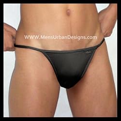 Groovin' String Bikini Brief - Black