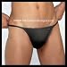 Groovin' String Bikini Brief - Black
