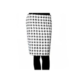 Escada Graphic Print Tweed Skirt