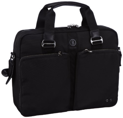Bogner Sac bandoulière, LAPTOP BAG S, noir Schwarz (black 001), 1253830 Bogner Sac bandoulière, LAPTOP BAG S, noir Schwarz (black 001), 1253830