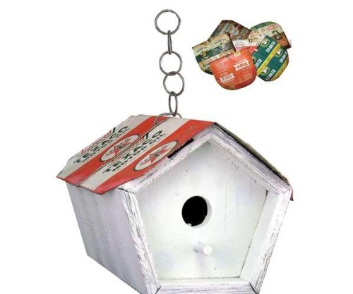 Barnstorm Recycled Oil Can Birdhouse