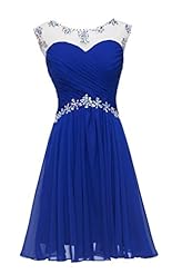 Cocktail Open-Back Pleated Chiffon/Satin Evening Dress/Homecoming Dress/Prom Dress/Wedding Party Dress 