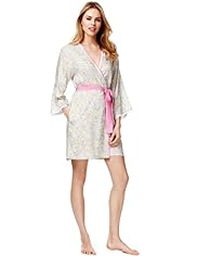 Limited Collection Pure Modal Floral Print Dressing Gown