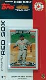2006 Topps Boston Red Sox Baseball Cards Special Edition Team Set (14 cards including David Ortiz, Manny Ramirez, Trot Nixon, Curt Schilling, Mike Lowell, Mark Loretta, Josh Beckett & more!)