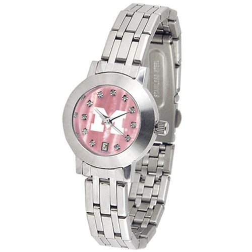 NCAA Michigan Wolverines Ladies Mother of Pearl Dynasty Watch