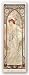 Evening by Alphonse Mucha 12"x36" Art Print Poster