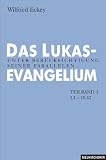 Das Lukasevangelium Teilband 1 (1.1 - 10.42) Image of Das Lukasevangelium Teilband 1 (1.1 - 10.42)