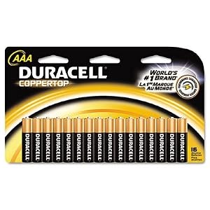 Duracell AAA Batteries 16-Pack, Expires in 2019 [Package May Vary]