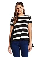 Fornarina Camiseta Manga Corta Poland (Negro / Blanco)