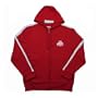 Antigua Ohio State Sonic Desert Dry Long Sleeve Hooded Fleece Jacket (Medium, Dark Red/White)