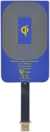 Deeteck Qi Wireless Charger Receiver for Apple iphone6 plus iphone6 iPhone 5 iPhone 5C iPhone 5S Charging Coil