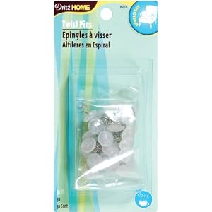 Upholstery-Twist-Pins-30-Pkg-Clear-Heads