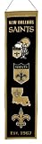 NFL New Orleans Saints Heritage Banner