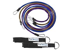 ProSource Set of 3 XTREME Stackable Heavy Duty Premium Latex Resistance Exercise Bands