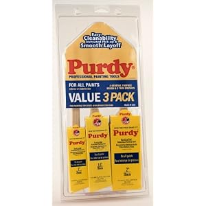 Purdy 140853300 3 Count Elite Paint Brushes by Purdy