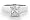 1.00 Ct 18k Radiant Cut Solitaire Diamond Engagement Ring (1 Ct GIA Certified Ctr Stone F/VS2)