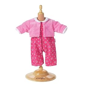 Flowered Overalls Set (14 Doll) by Corolle