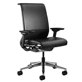 Steelcase Think Leather Chair, Black