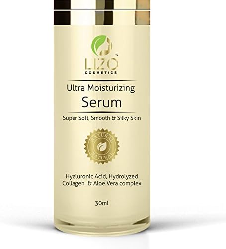 LIZO Ultra Moisturizing Facial Serum, Hyaluronic Acid Serum Advanced Formula, 99% NATURAL Ingredients 30ml