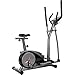 Body Champ 2-in-1 Cardio Dual Trainer, Dark Gray/Black