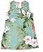Tropical Garden Girl's Sleeveless Hawaiian Aloha Dress