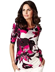 Per Una Side Tie Floral Top