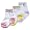Pink-Yellow-Purple (3pk)