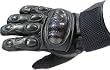 CARBON KEVLAR Motorcycle Mesh & Leather Race Gloves