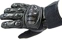 CARBON KEVLAR Motorcycle Mesh & Leather Race Gloves