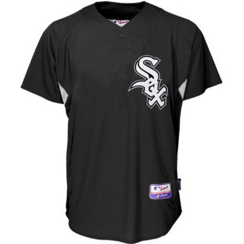 White Sox BP Jersey - Chicago White Sox Cool Base Batting Practice Jersey - L