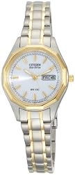 Citizen Women's EW3144-51A Eco-Drive Sport Two-Tone Watch