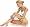 Philips  HP6317 Ladyshave Body Contour Wet & Dry Battery Operated Lady shaver - Trim & Shave