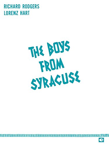 Boys From Syracuse Vocal Score