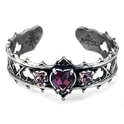 Elizabethan Crystal Heart Alchemy Gothic Bracelet