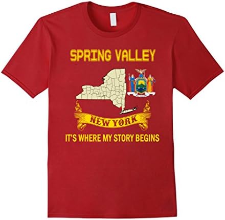 Men's Spring Valley New York T-shirt Small Cranberry