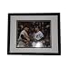 Derek Jeter Framed Autographed/Hand Signed New York Yankees 8x10 Photo (with Cal Ripken) (MLB Authen