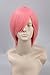 Unisex Short Straight Fiber Cosplay Wigs for Women Halloween Costume Hair
