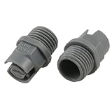 uxcell ノズルスプレー　フラットファンスプレーパターン　プラスチック　22x16mm